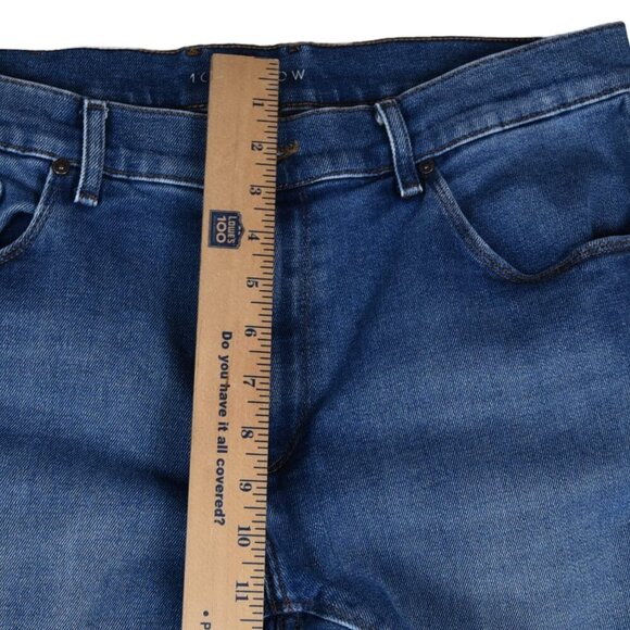 Mott & Bow Jeans Men's Medium Blue Straight Stretch Denim Measures Sz 35 x 32 - Picture 6 of 8